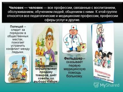 Профессии связанные с общением с людьми