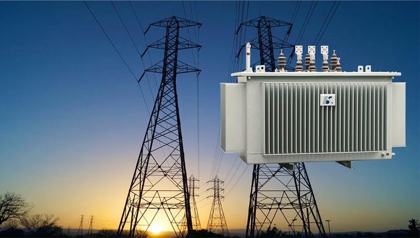 Power Transformer Compact. Potential Transformer. Electric Pole Transformer. Substation 35 Power lines.