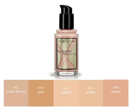 Max factor second skin