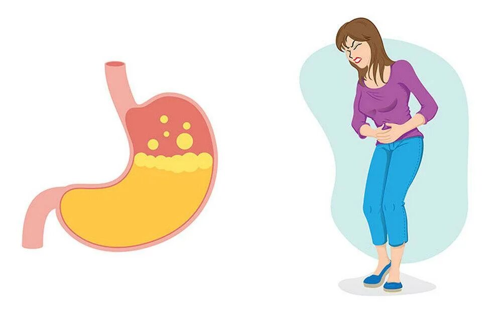 Болит желудок и подташнивает. Желудок иллюстрация.