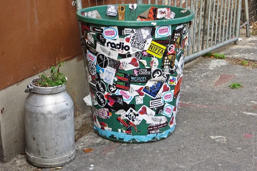 Мусорный ящик. Креативная мусорка. Креативные мусорные урны.