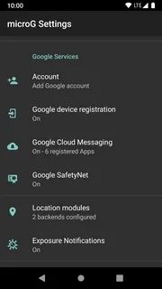 Microg для huawei