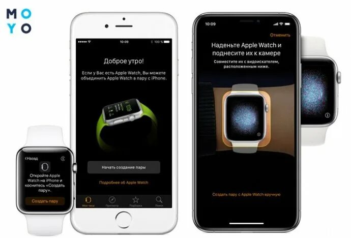 Как подключить apple watch