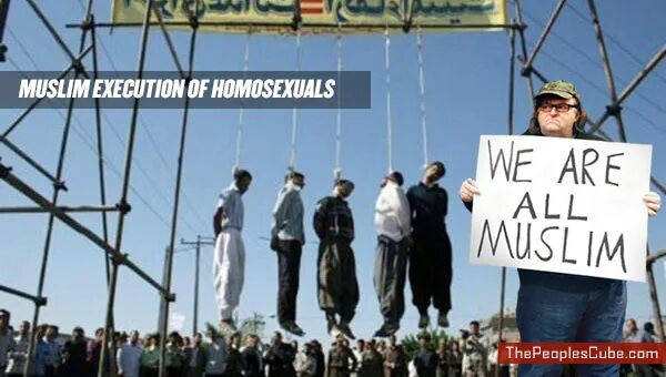 We are all Muslims фото. Homosexuals.