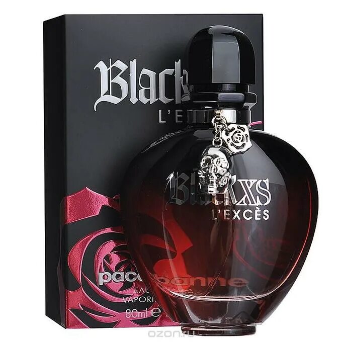 Paco rabanne xs женские. Paco Rabanne Black XS. Paco Rabanne Black XS L exces. Paco Rabanne Black XS 80ml. Духи Paco Rabanne Black XS.