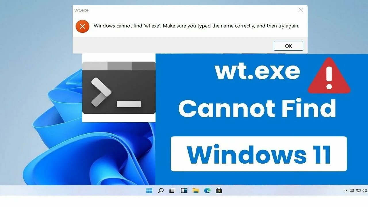 Exe cannot find. Terminal.exe. Windows 11 экран компьютера. Windows 11  коллаборация. Windows 11 Error 123.