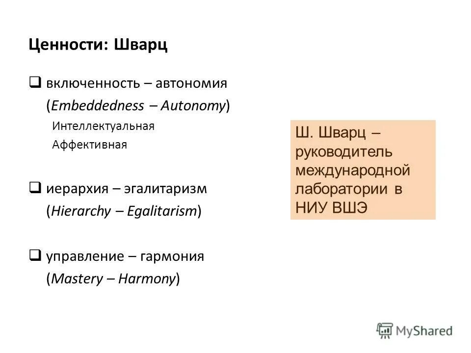 Шварц перевод. Ш Шварц теория ценностей. Шкала ценностей ш. Шварца. Ценности по Шварцу. Шалом Шварц ценности.