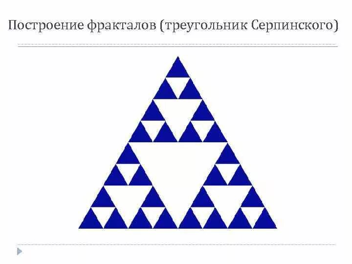 1 уровень треугольник. Треугольник Серпинского фрактал. Пирамида Серпинского. Фрактальная пирамида Серпинского. Треугольник Серпинского построение.