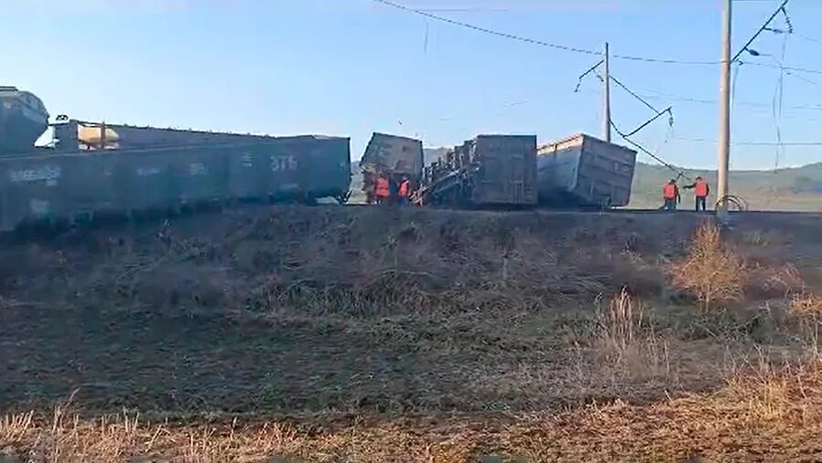 Сход вагонов на забайкальской. Сход вагонов на забайкальской