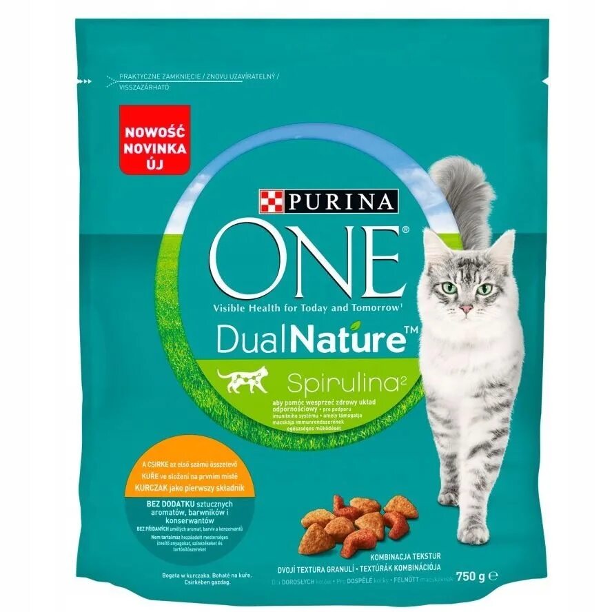 Купить пурина one. Корм Пурина уан. Purina one для кошек 750г. Корм для кошек Purina one спирулина 180 г. Пурина со спирулиной для кошек.