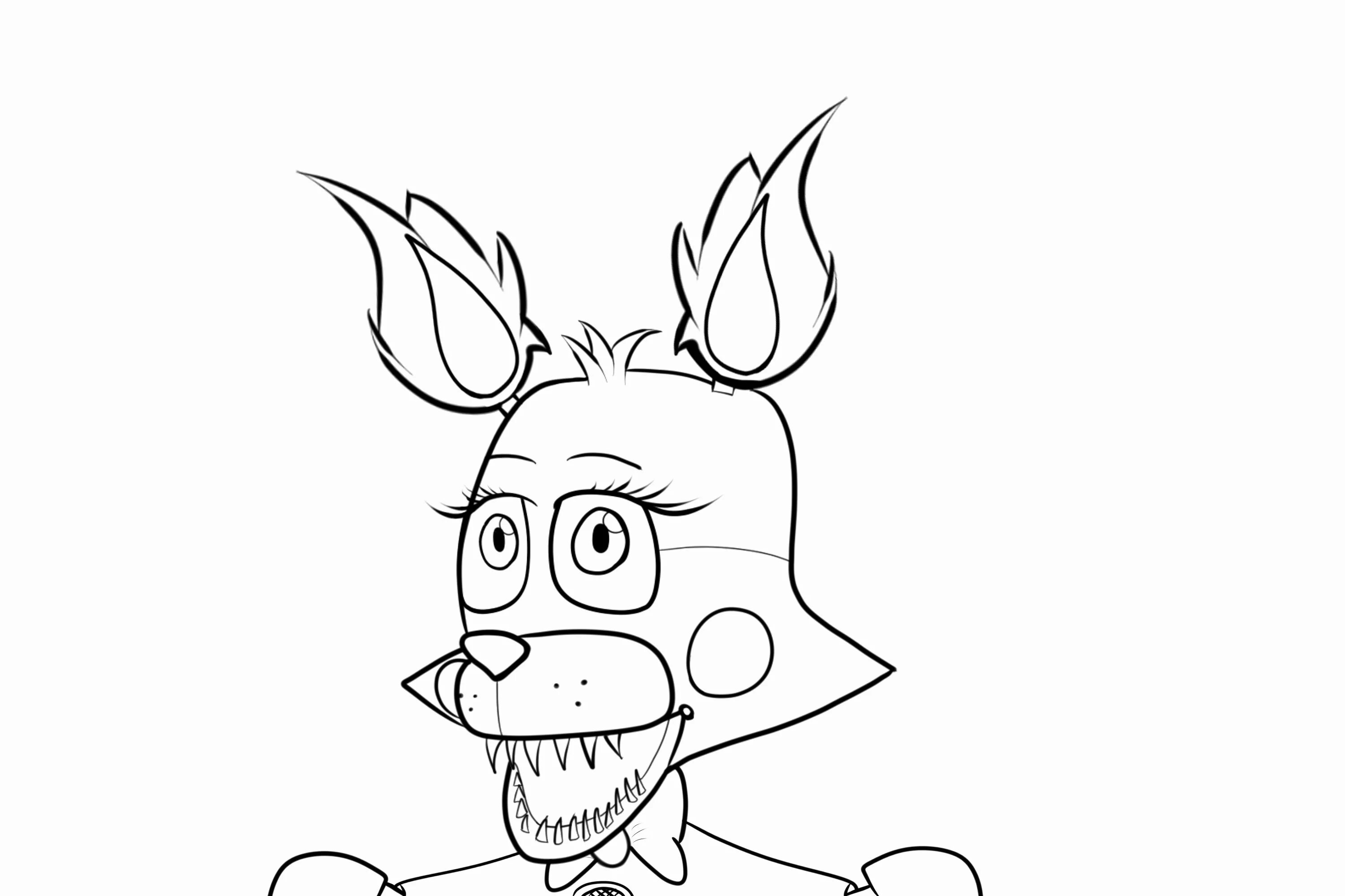 Fnaf 1 нарисовать