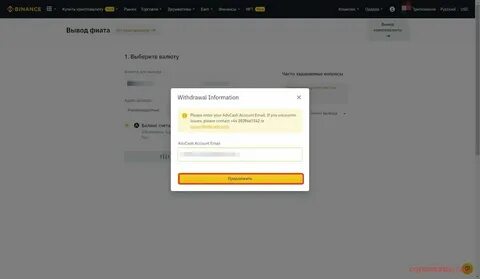 Как вывести хамстер на бинанс