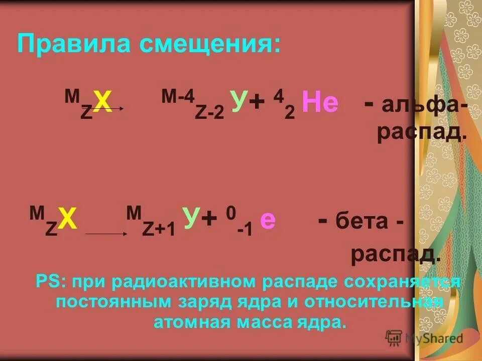 Альфа распад лития