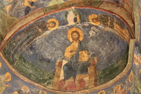Фрески спасо мирожского монастыря