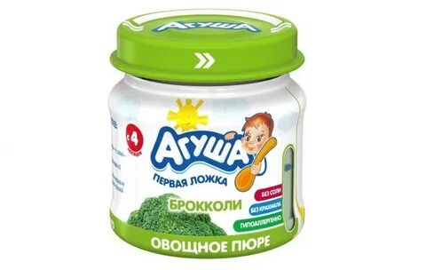 Пюре агуша овощи