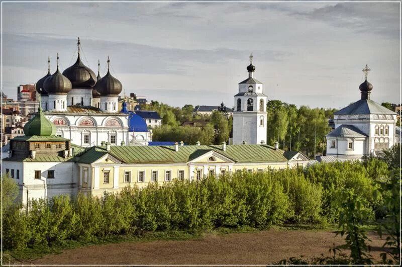 Монастыри кировской области фото Христорождественский монастырь, Слободской (Слободской район), фотография. фасад