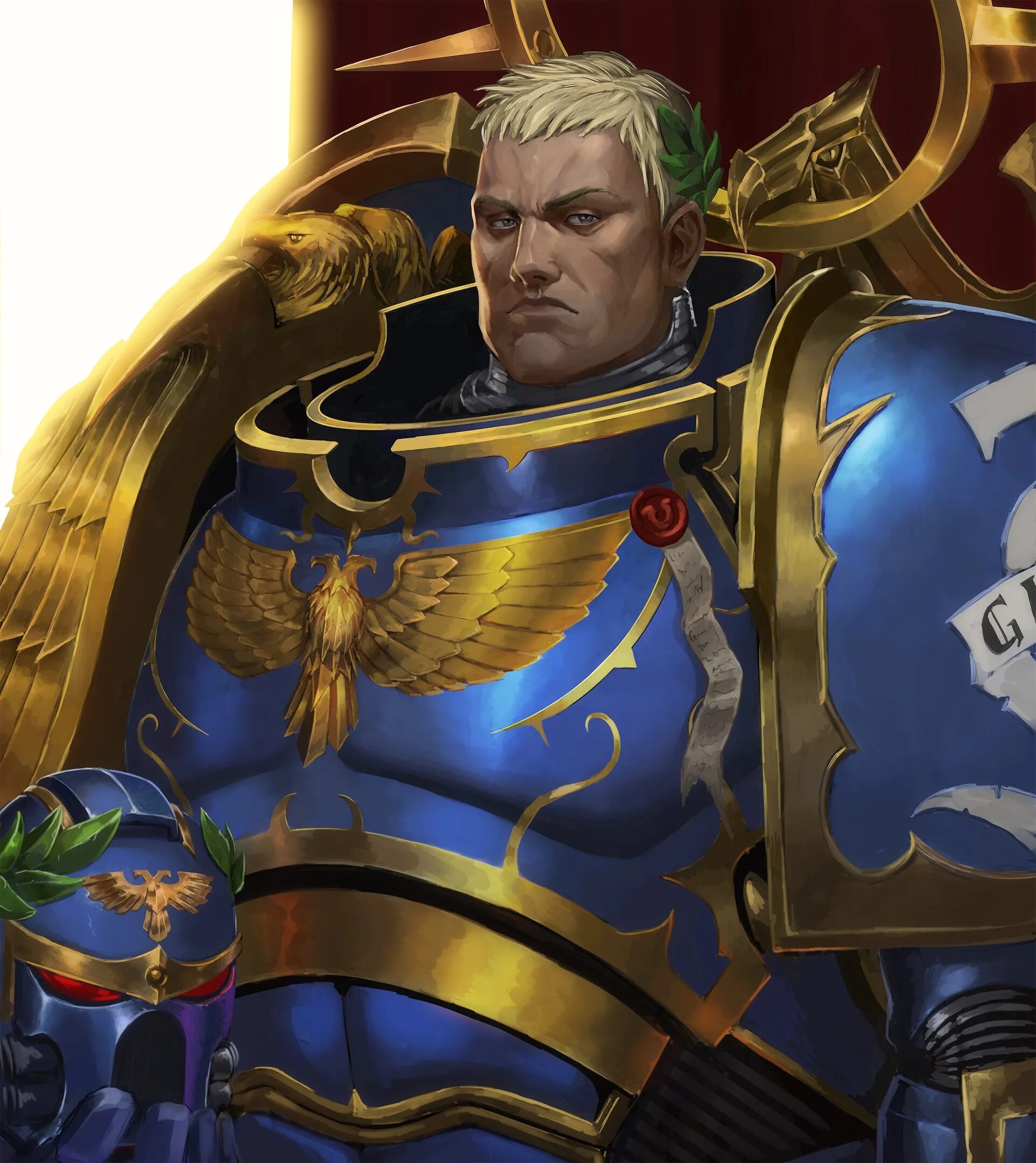 Жиллиман вархаммер. Warhammer 40000 жиллиман. Робаут жиллиман примарх. Warhammer 40000 робаут жиллиман арт. Warhammer 40k робаут жиллиман.