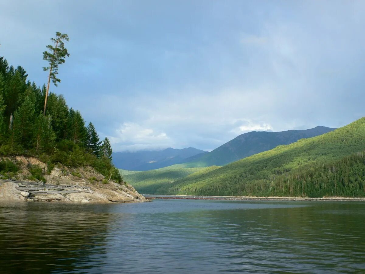 Реки красноярского водохранилища