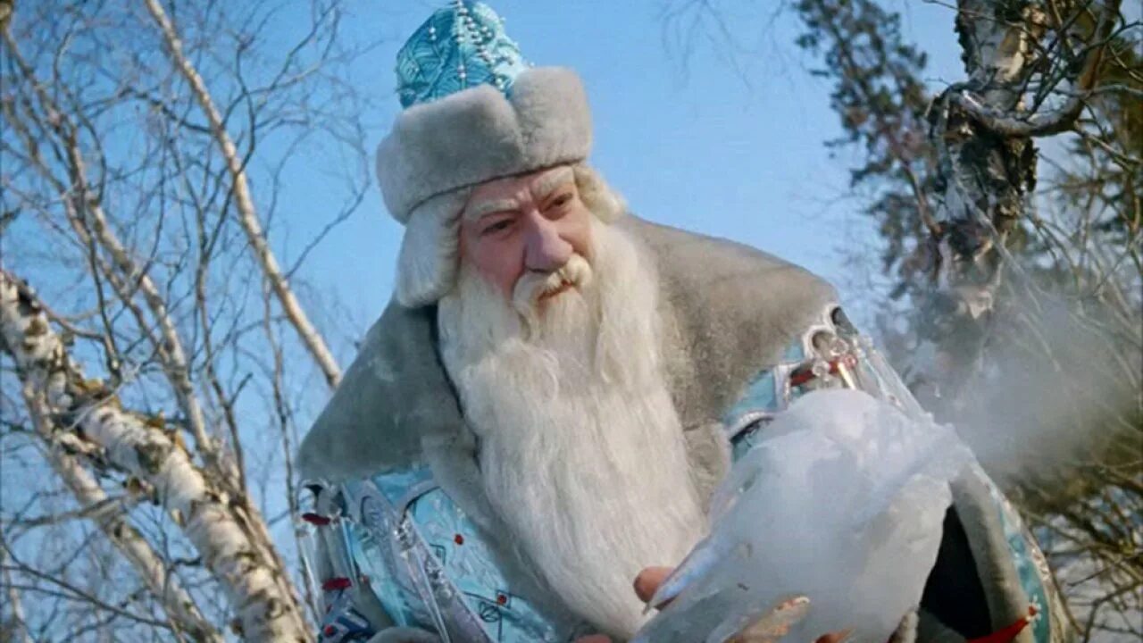 Совсем мороз. Дед мороз из морозко.