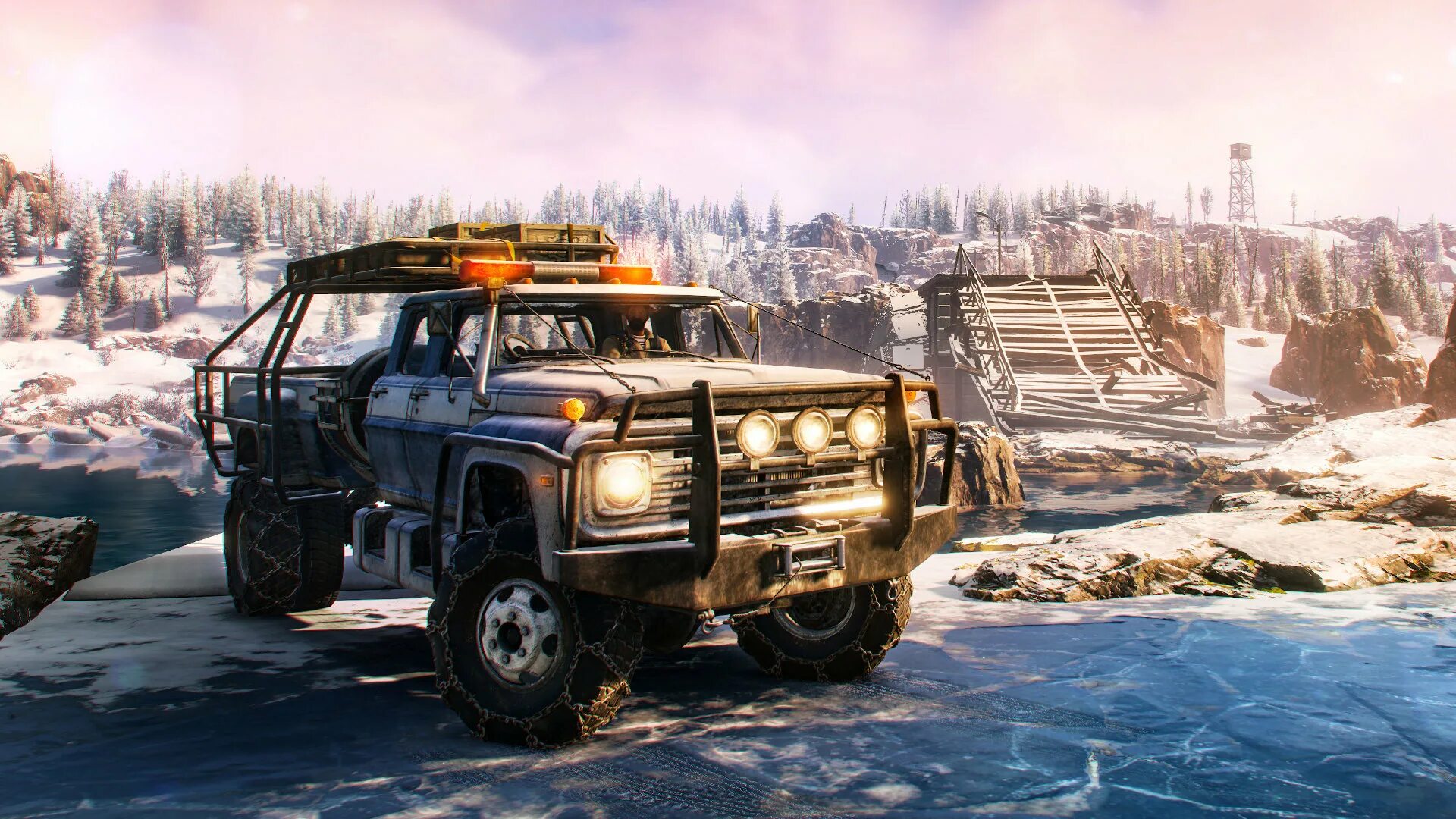 Сноу раннер аляска. SNOWRUNNER 2022. Кольский SNOWRUNNER. Ford f 750 SNOWRUNNER. Snow Runner 2022.