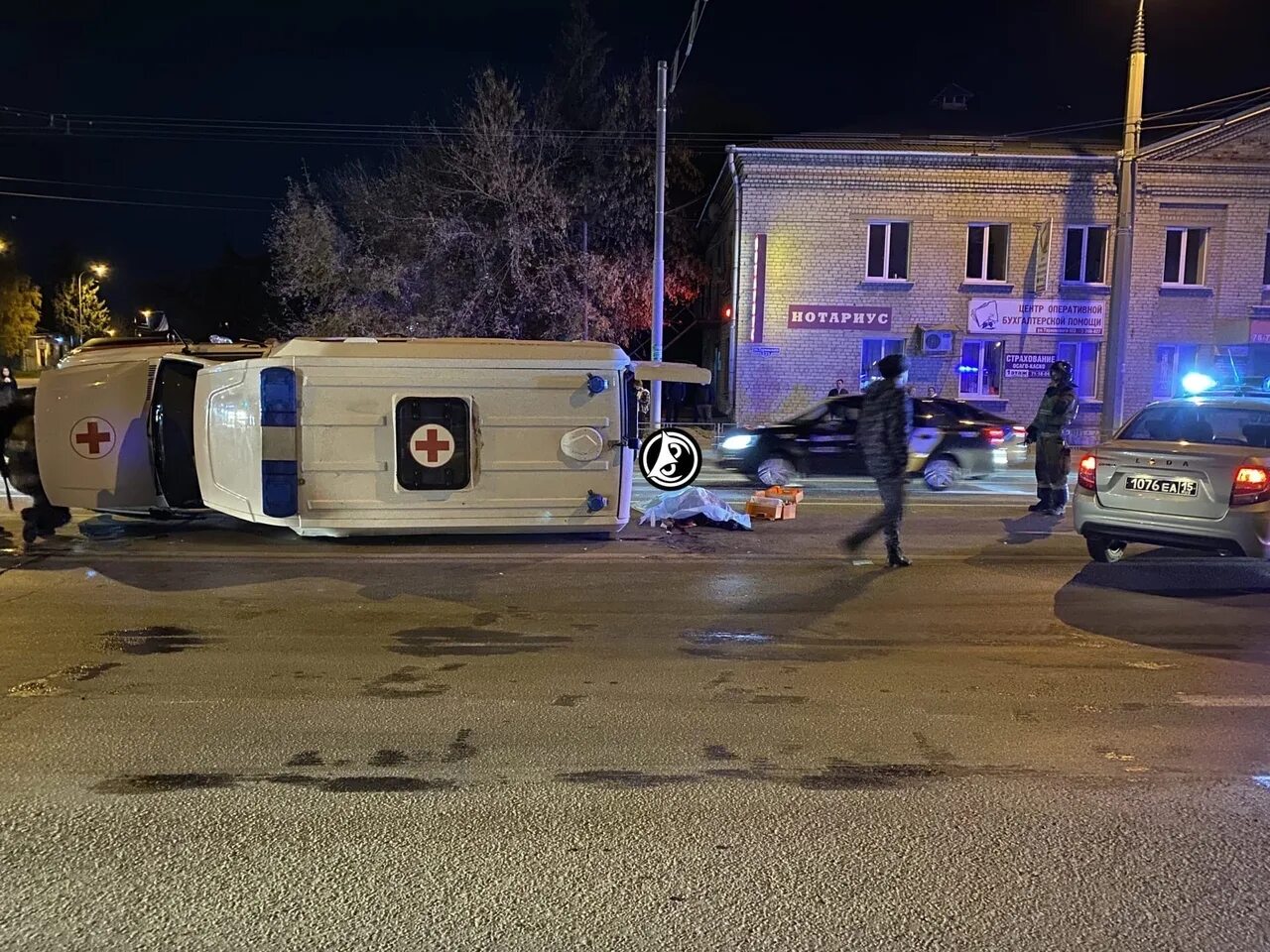 Авария Пенза Терновского скорая. 18 октября 2014