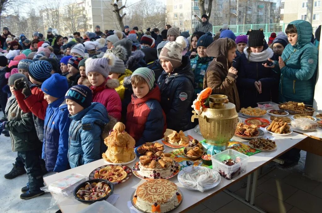 Неделя масленицы в школе