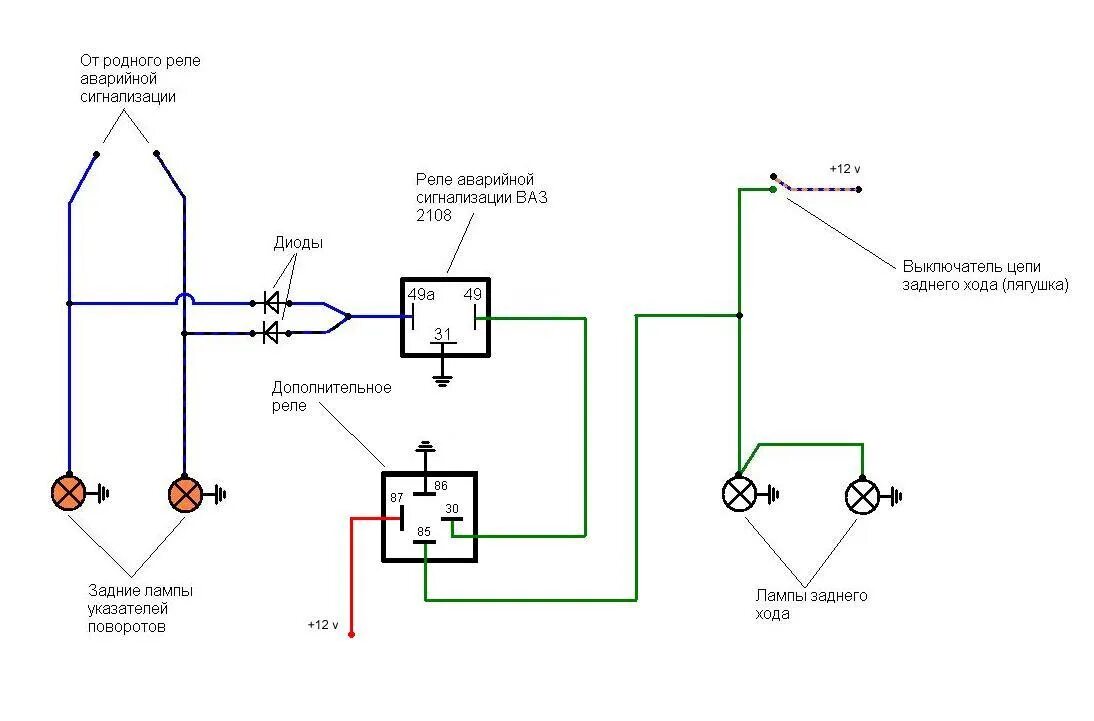 Схема аварийного сигнализации 2110. Схема подключения реле поворотов ВАЗ 2108. Реле поворотов 642.3777 схема подключения. Реле поворотов ВАЗ схема подключения с аварийкой. Подключение поворотников ваз