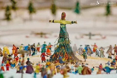 Макет масленица