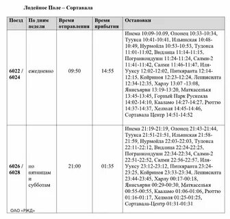 Расписание автобусов лодейное поле номер 10
