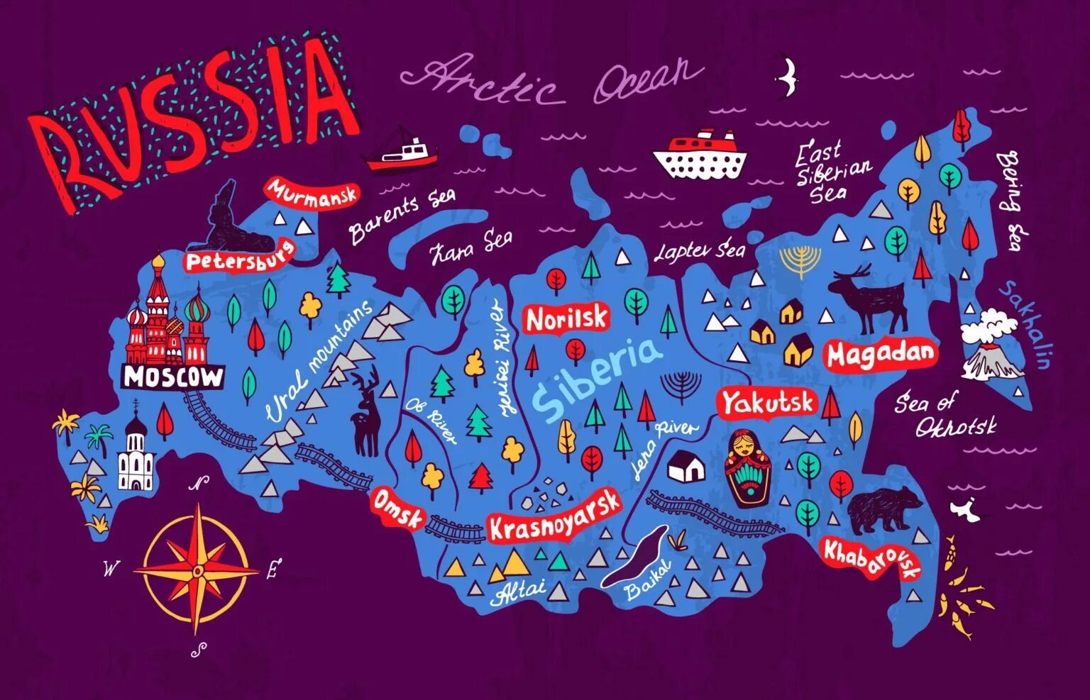 Карта придуманной страны. Карта России. Необычные карты. Прикольная карта России.