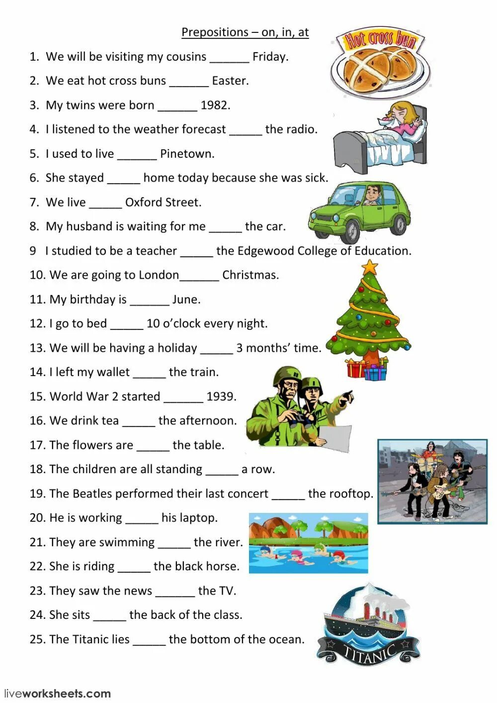 Prepositions elementary