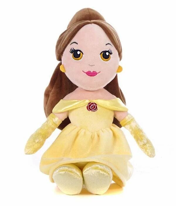 Включите куклы игрушки. Куклы принцессы Дисней Белль. Мягкие игрушки Дисней Бэлль. Кукла Бель Дисней. Мягкие куля Дисней принцессы.