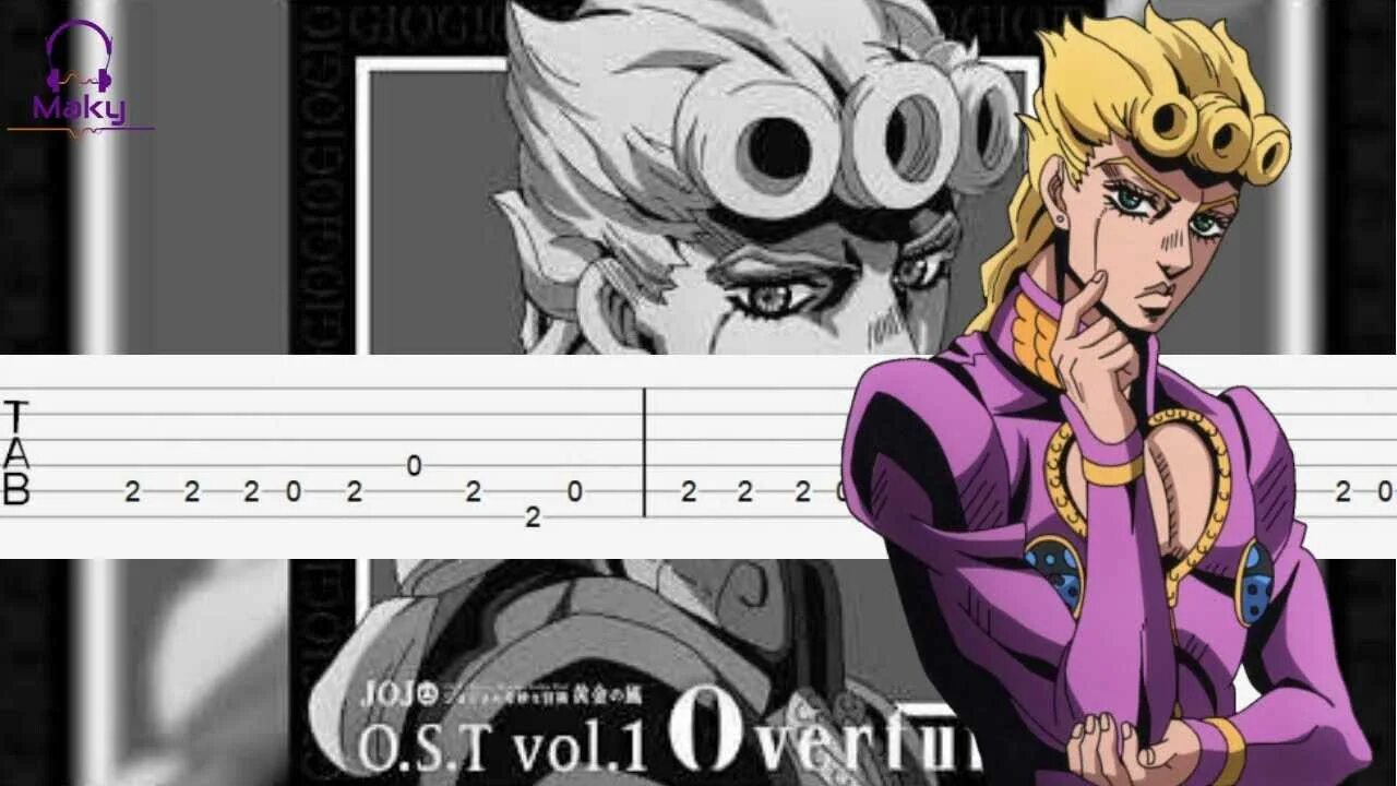 Джорно на гитаре. Джоджо на гитаре golden wind. Джо джо табы на укулеле. Опенинг джоджо на гитаре. Golden wind jojo guitar.