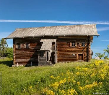 Дома на острове кижи