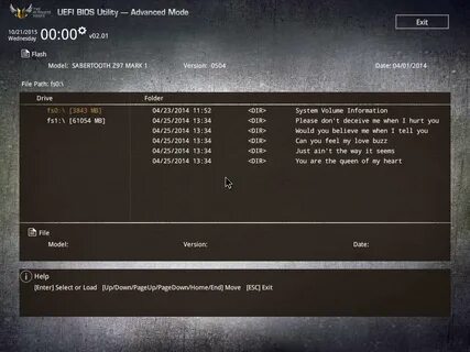 Asus tuf bios