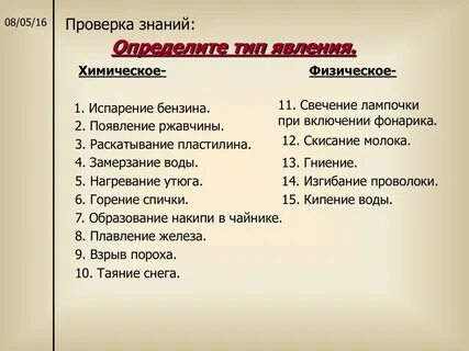 Горение физическое или химическое
