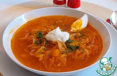 Капустный суп по немецки