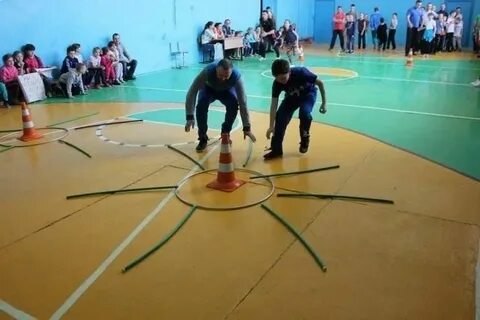 Гимнастическая эстафета