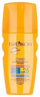Биокон солнцезащитный спрей spf