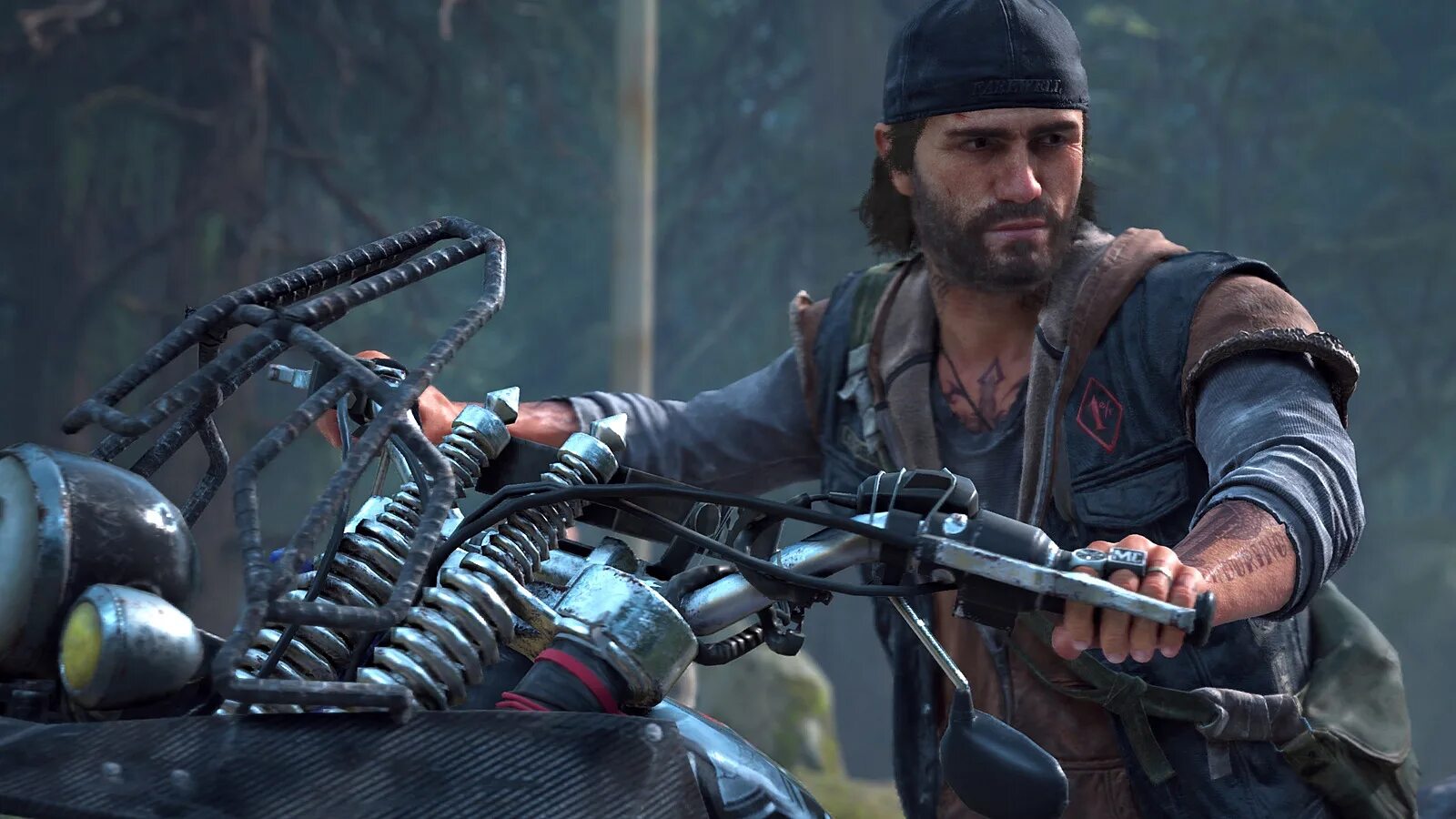 Прохождение игр 2015. Days gone. Дикон сент Джон. Days gone Дикон. Дикон сент Джон на байке Days gone.