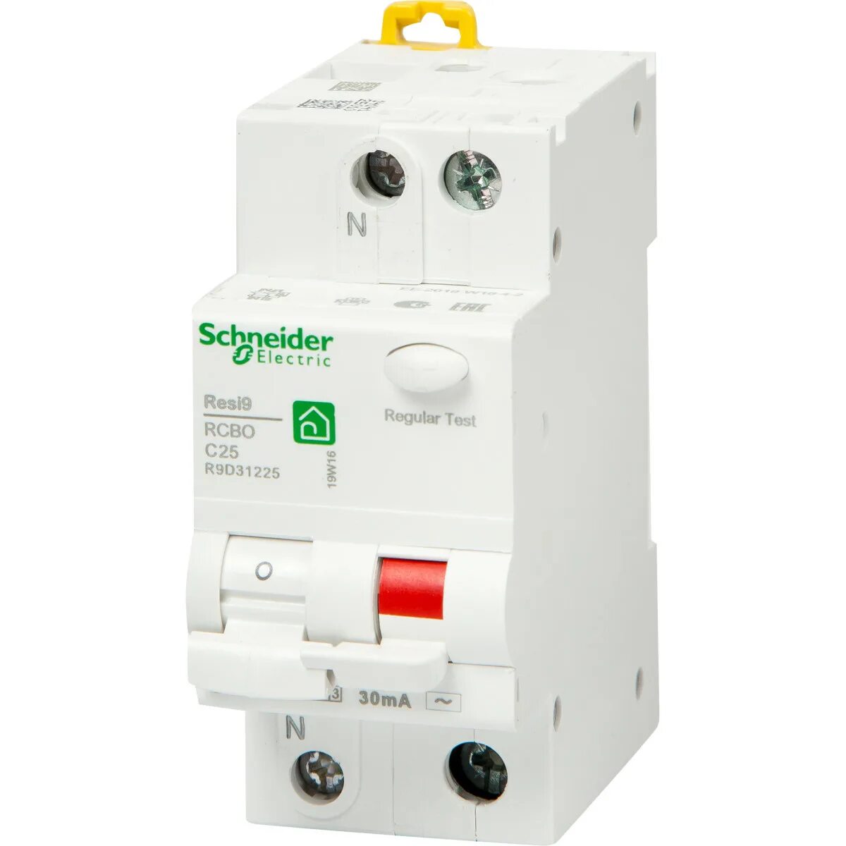 Автоматический выключатель Schneider Electric resi9 16а. Диф Шнайдер 25а. Диф Шнайдер 25а resi9 RCCB. Диф автомат 25а Schneider Electric. Дифавтомат 25