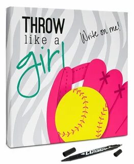 Super cute #softball gift idea for girls! 