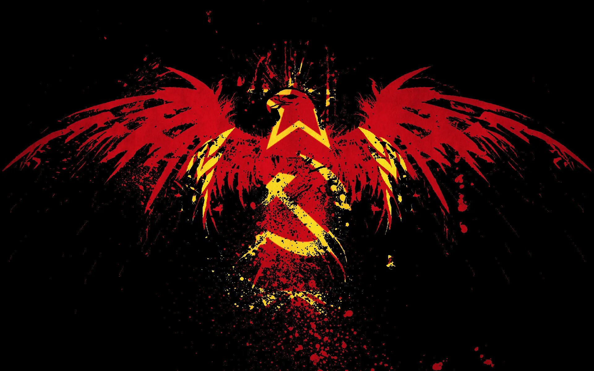 Черный Орел на Красном фоне. Красный арл на черном фоне. Феникс СССР. Красные Орлы.