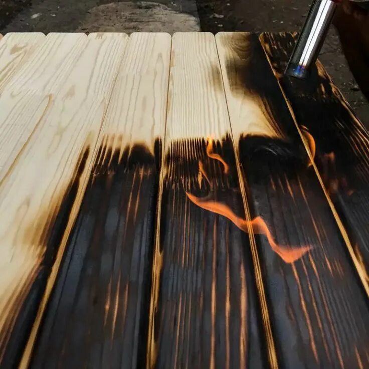 Portfolio - Shou-Sugi-Ban ® Charred timber in 2019 Wood countertops, Wood counte