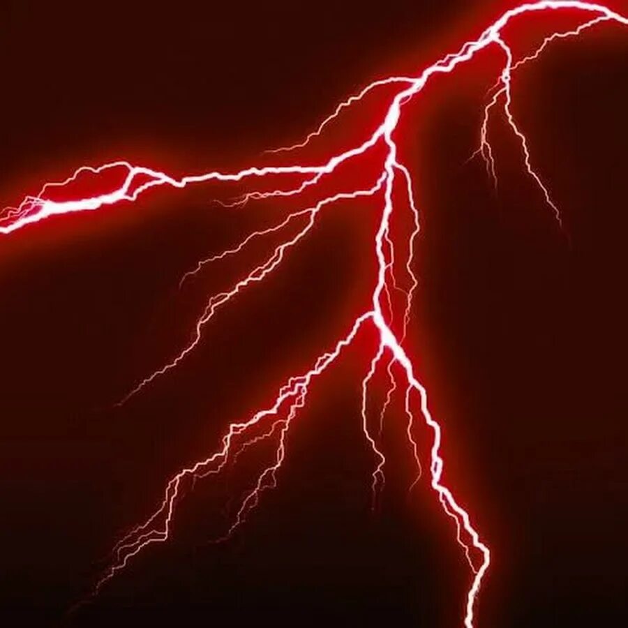 Red line lightning