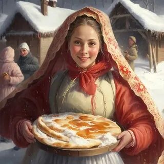 Масленица арт