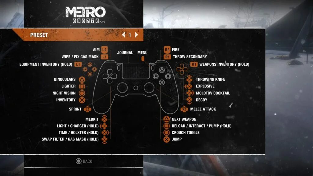 Metro exodus как поменять язык. Metro 2033 gamepad ps. metro exodus ps4 раскладка джойстика. раскладка метро эксодус на геймпаде. метро эксодус управление геймпад.