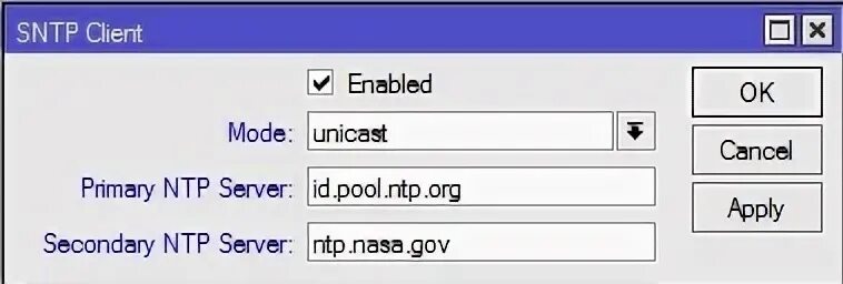 Simple Network time Protocol. NTP клиент.