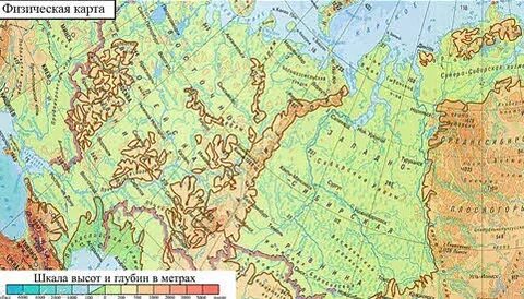 Возвышенность сколько метров над уровнем моря