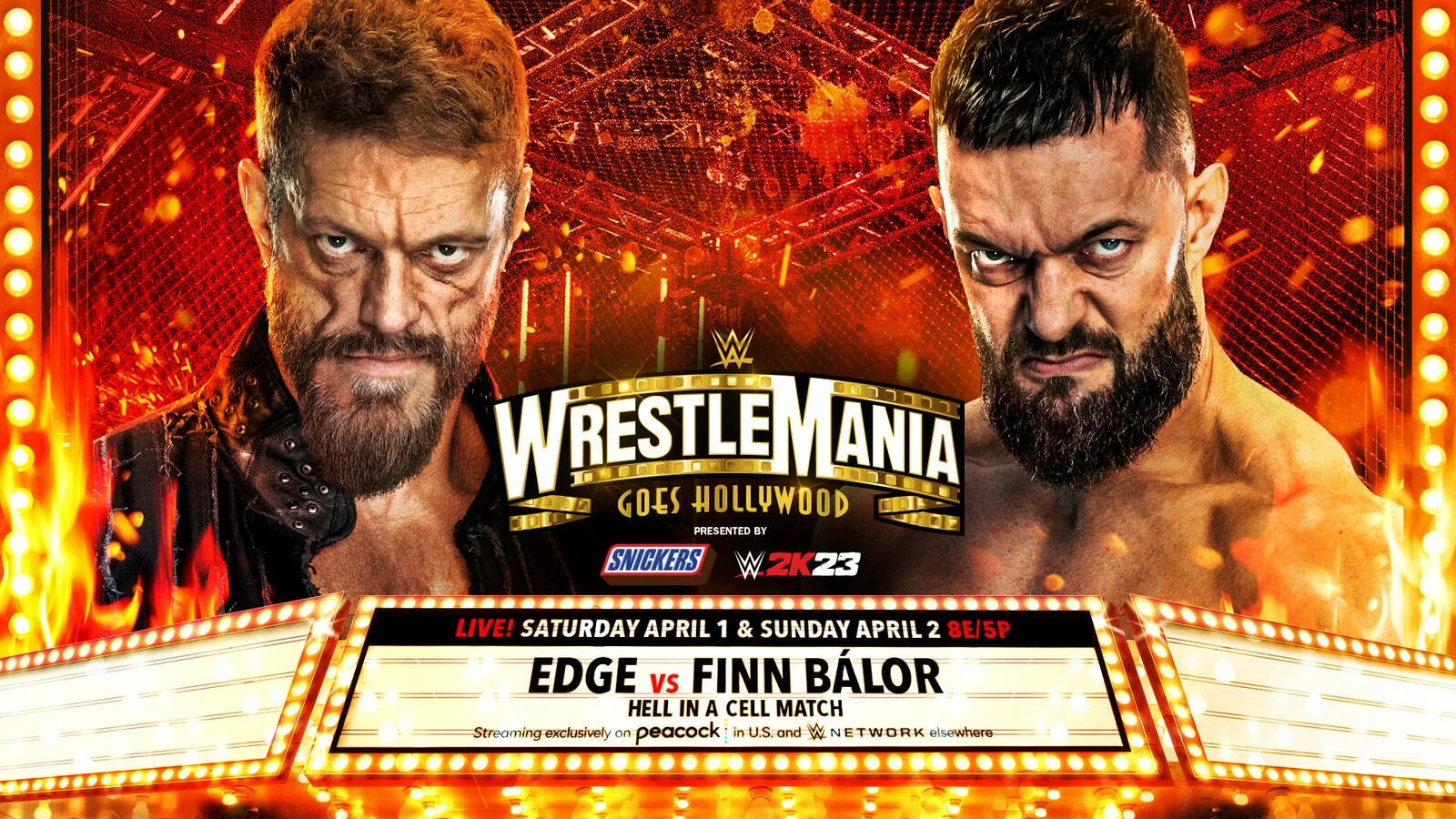 Wrestlemania 39. Эдж 2023 WWE. WRESTLEMANIA 2023 персонажи. WRESTLEMANIA 39 Edge vs Finn Balor.